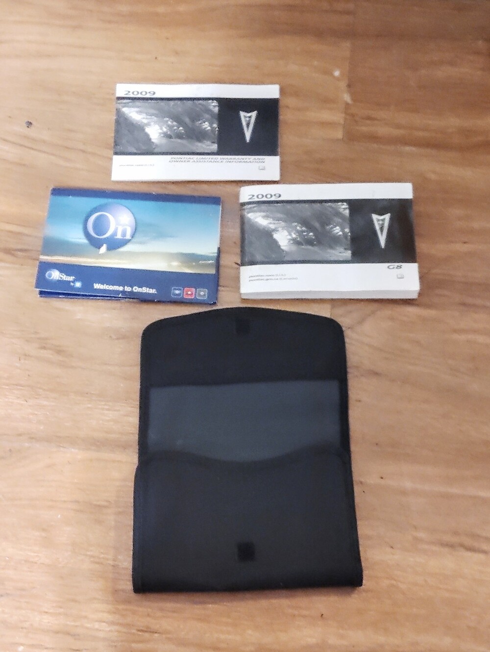 2009 Pontiac G8 Owners Manual With Case OEM